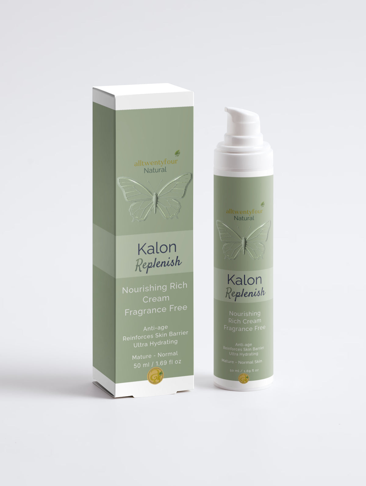 Kalon Replenish Nourishing Rich Cream, Fragrance Free