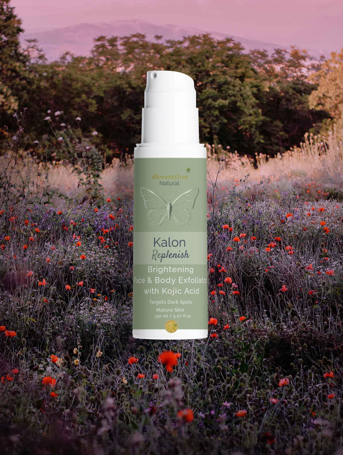 Kalon Replenish Brightening Face & Body Exfoliator