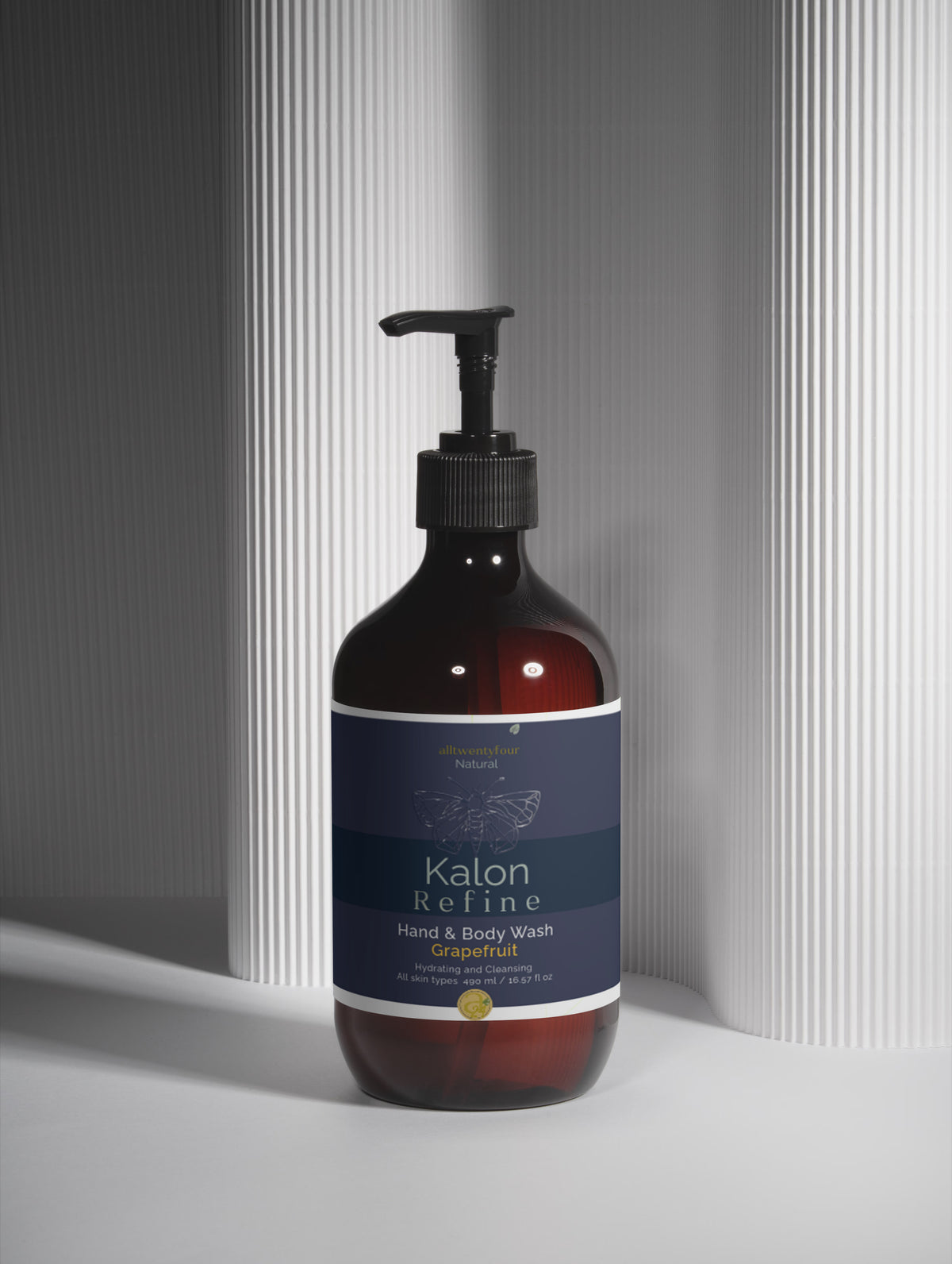 Kalon Refine Hand & Body Wash, Grapefruit