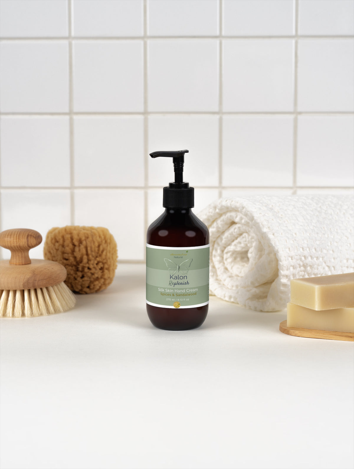 Kalon Silk Skin Hand Cream, Spices & Sandalwood