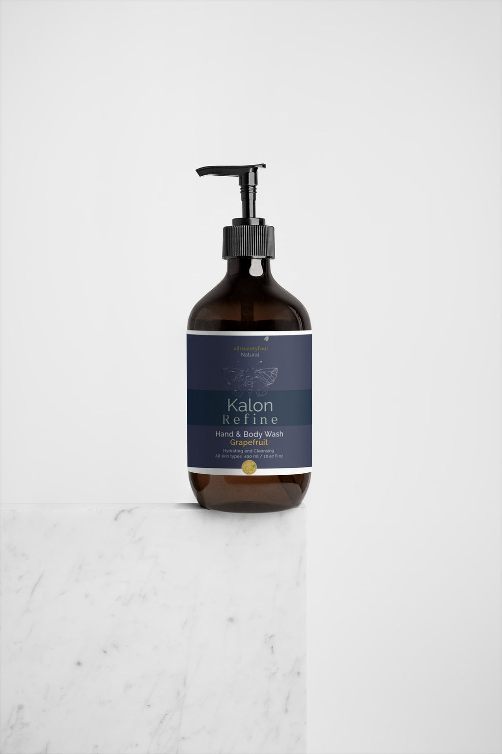 Kalon Refine Hand & Body Wash, Grapefruit