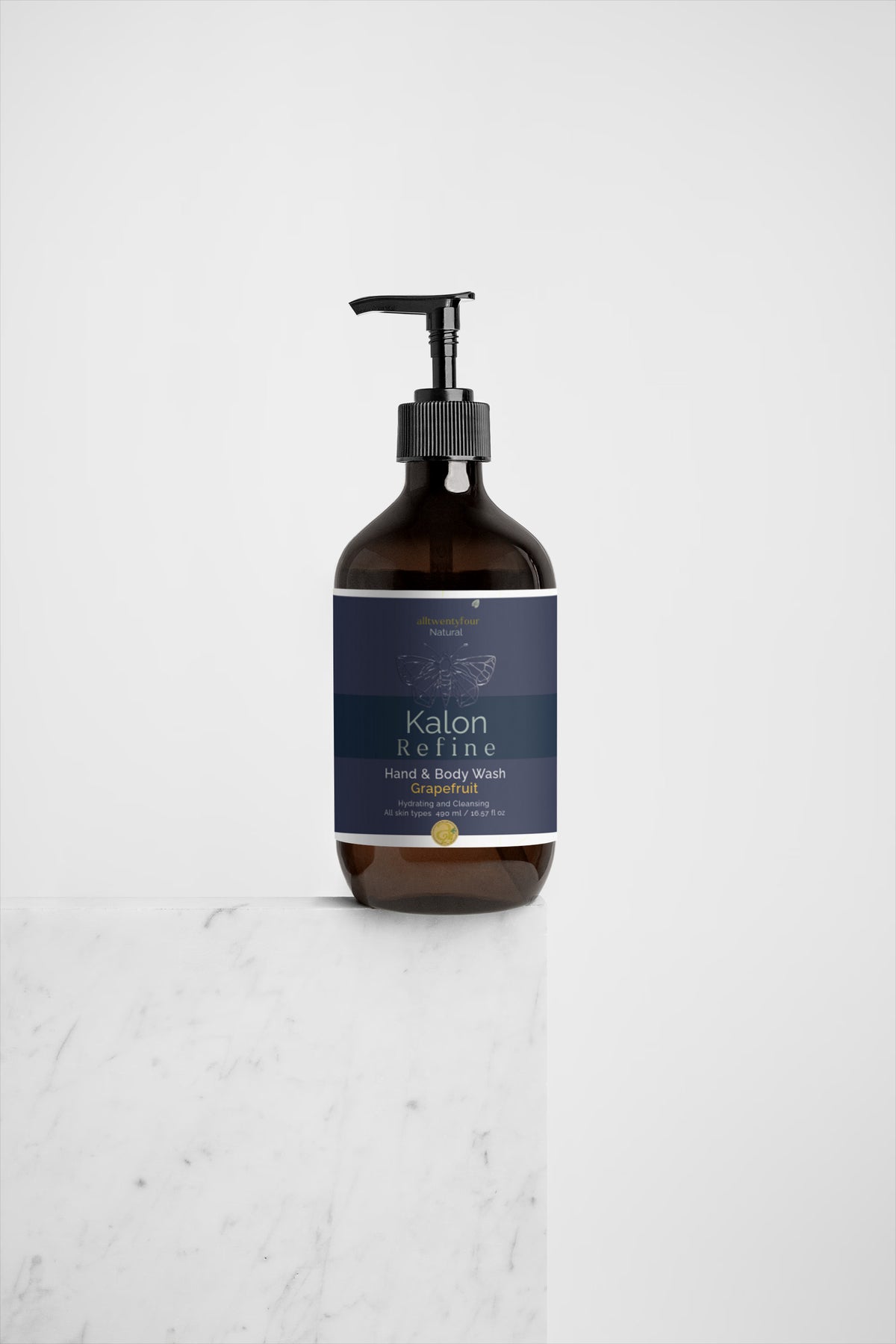 Kalon Refine Hand & Body Wash, Grapefruit
