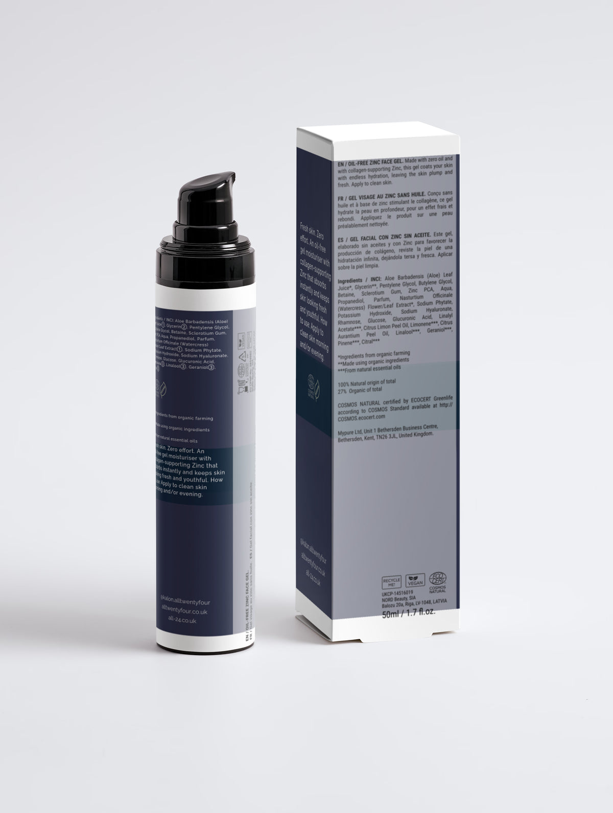 Kalon Refine Oil-Control Zinc Face Gel